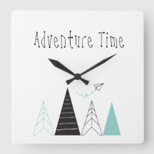 Horloge murale 'Adventure time'