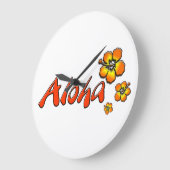 Horloge murale Aloha (Angle)