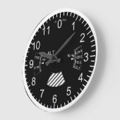 horloge murale altimètre de l'avion (Angle)