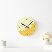 Horloge murale amusante des abeilles Honeypeb (Maison)