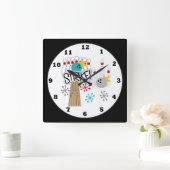 Horloge murale amusante pour les accros du bowling (Maison)