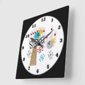 Horloge murale amusante pour les accros du bowling (Angle)