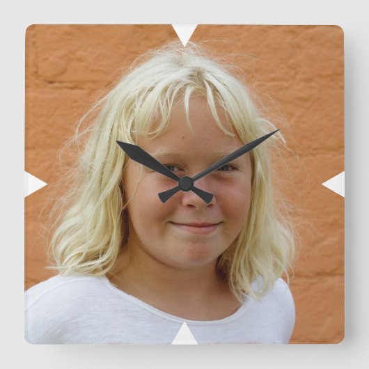 Horloge murale analogique personnalisable (Recto)