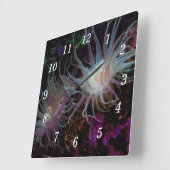 Horloge murale anémone Crimson (Angle)