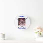 Horloge murale Angel the Sassy Cat (Maison)