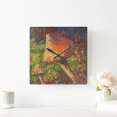 Horloge murale Ann Hayes Peinture Champignons (Maison)