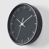 Horloge murale Anthracite (Angle)