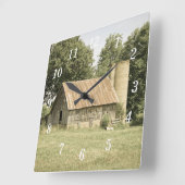 Horloge murale antique Strafford MO Barn (Angle)