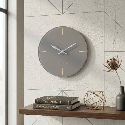 Horloge Murale Architecturale Minimaliste - Modern
