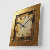 Horloge murale Art déco (Angle)