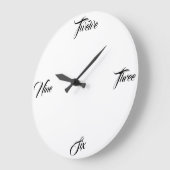 HORLOGE MURALE ART ET DESIGN (Angle)