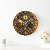 Horloge murale Art Steampunk (Maison)