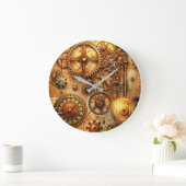 Horloge murale Art Steampunk (Maison)