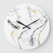 Horloge murale aspect marbre (Recto)