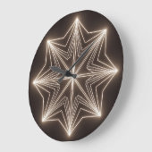 Horloge murale au design élégant (Angle)