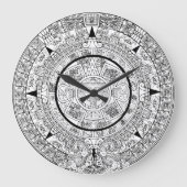Horloge murale avec calendrier Aztec (Recto)