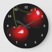 Horloge murale avec cerises (Recto)