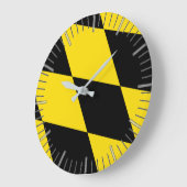 Horloge murale avec Drapeau de Munich (Angle)