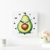 Horloge murale Avocat (Maison)