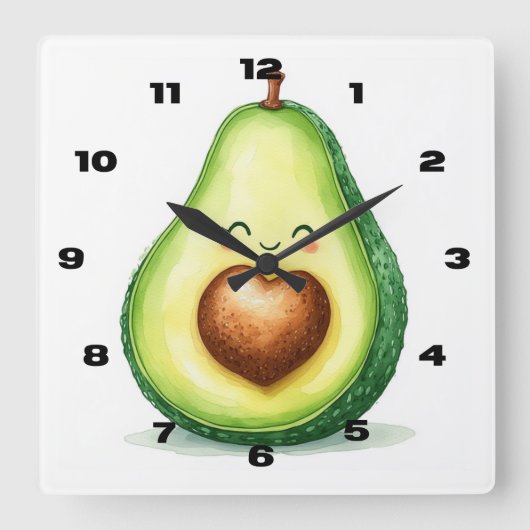 Horloge murale Avocat (Recto)