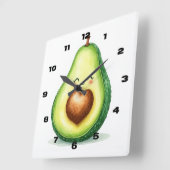 Horloge murale Avocat (Angle)