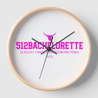 Horloge murale Bachelorette 512 | Fête de mariage