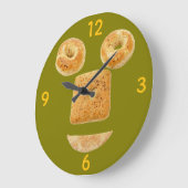 Horloge murale BAGEL (Angle)
