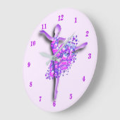 Horloge murale Ballerina (Angle)
