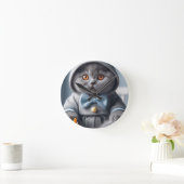 Horloge murale Bébé British Shorthair (Maison)