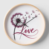 horloge murale belle amour (Recto)