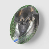 Horloge murale bergère allemande (Angle)