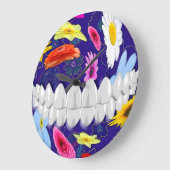 Horloge murale blanche parfaite de dentiste de (Angle)