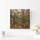 Horloge murale Bliss Automne (Maison)