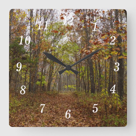 Horloge murale Bliss Automne (Recto)
