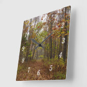 Horloge murale Bliss Automne (Angle)