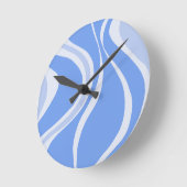 Horloge murale Blue Waves (Angle)