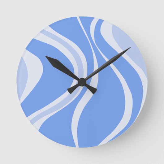 Horloge murale Blue Waves (Recto)
