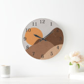 Horloge murale Boho Sun Desert (Maison)