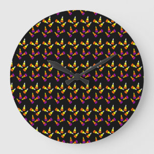 Horloge murale bonbon d'Halloween