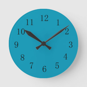 Horloge murale Bondi Blue Color