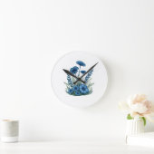 Horloge murale botanique | Décoration florale de l (Maison)