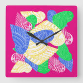 horloge murale BUHO HELADO (Recto)