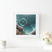 Horloge murale bulle (Maison)