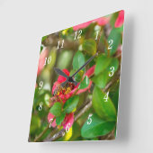 Horloge Murale Bumblebebe Et Azalea (Angle)