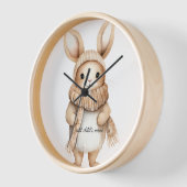 Horloge murale Bunny Cosy (Angle)