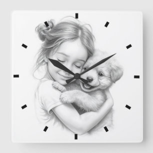 horloge murale cadeau d'anniversaire de mariage pe