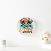 Horloge murale cadeau Ocean Lover (Maison)