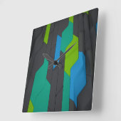 Horloge murale Carré Cybermur (Angle)