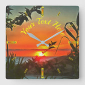 Horloge murale Carré El Rio Pitillal 2009 (Recto)