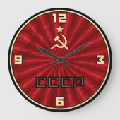 Horloge murale CCCP (Recto)